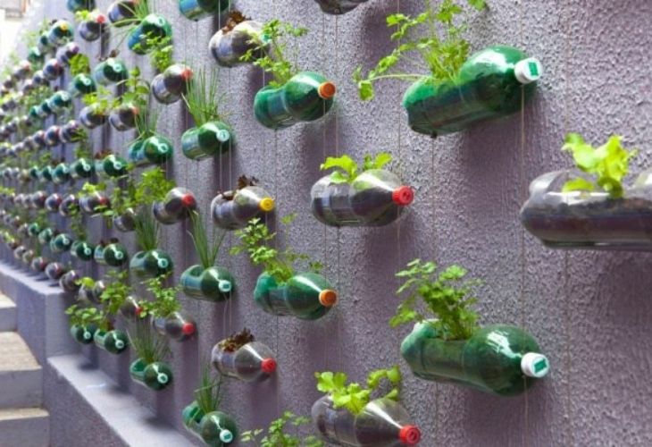 Fuente Agresivo Adición 7 increíbles ideas para construir huertos escolares con materiales  reciclados - Elige Educar