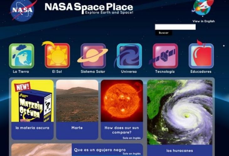App para aprender del espacio con la NASA