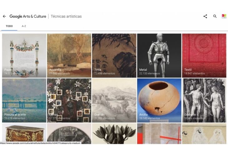 Google arts y culture.