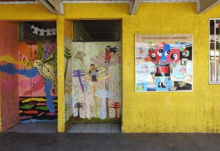 Murallas de Centro de Educación Técnico Profesional de Maipú