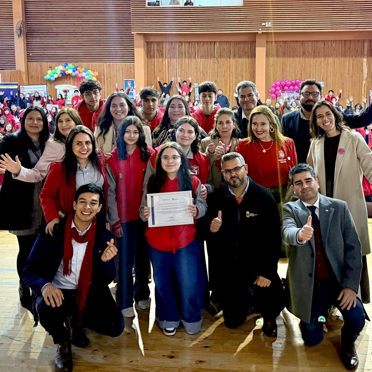 Colegio chileno de la Región de O'Higgins es reconocido entre las 10 escuelas más innovadoras del mundo
