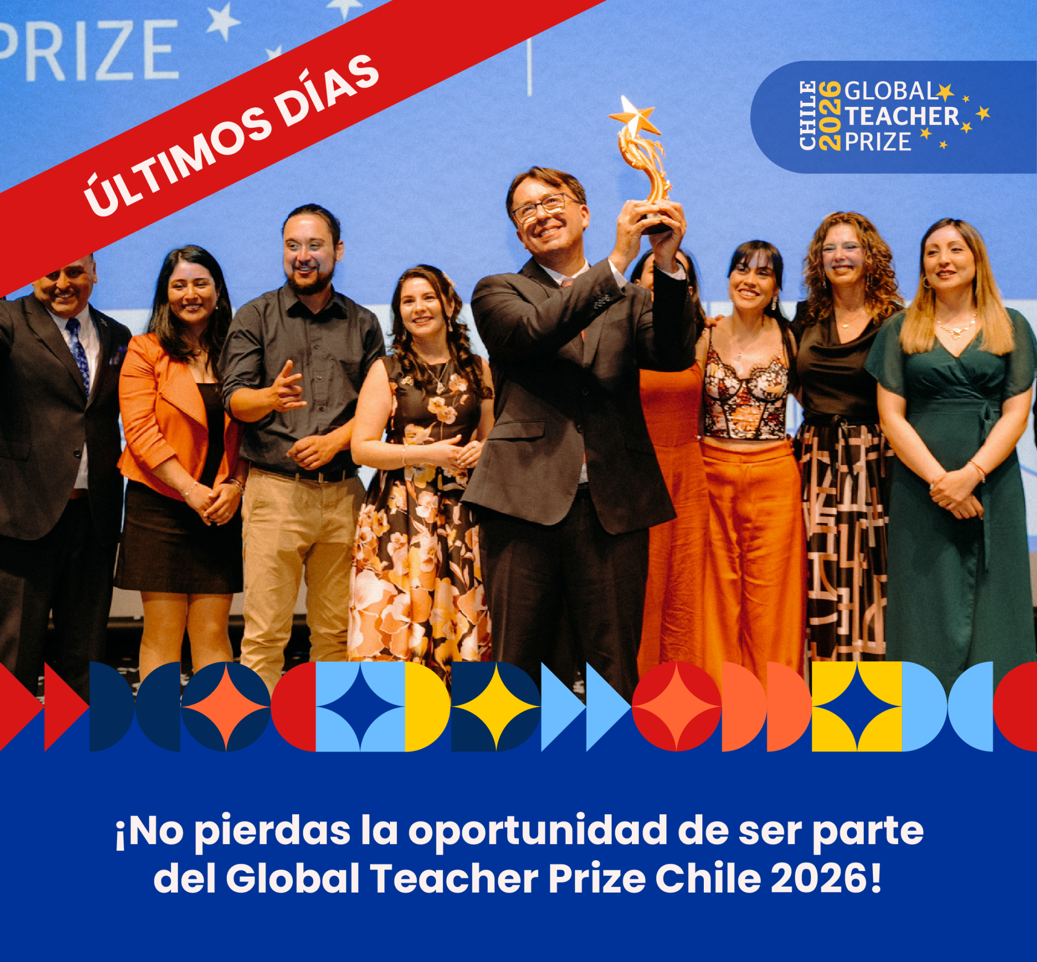 Versión chilena del "Nobel de la Enseñanza" recibió más de 5 mil postulaciones