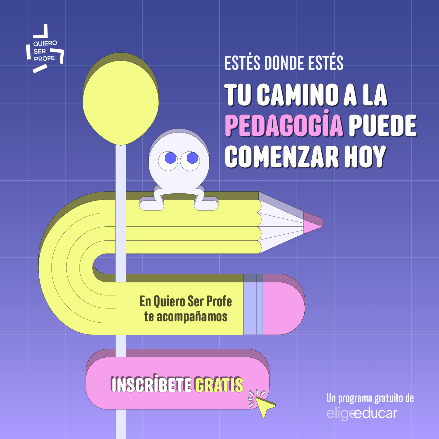 Elige Educar abre inscripciones para programa que acompaña a jóvenes interesados en la Pedagogía